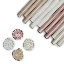 Wedding Premium Glue Gun Sealing Wax for Wax Seal Stamps, Letters, Wedding Invitations-Pack of 12