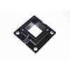 Floor Mount Post Plange for 2" Square Fence Post and