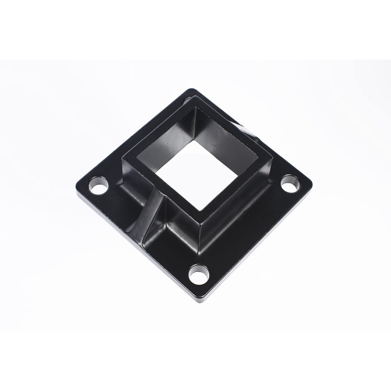 Floor Mount Post Plange for 2" Square Fence Post and