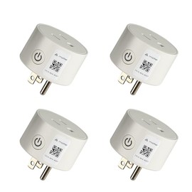 Sparkleiot Matter Smart Plug 10A, Easy Setup, Support Home APP, Alexa, Google Home with Schedule and Timer, App & Voice Control, 2.4G WiFi Only (4)