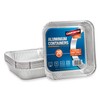 Aluminium Foil Trays with Lids - Large Tin Foil Containers