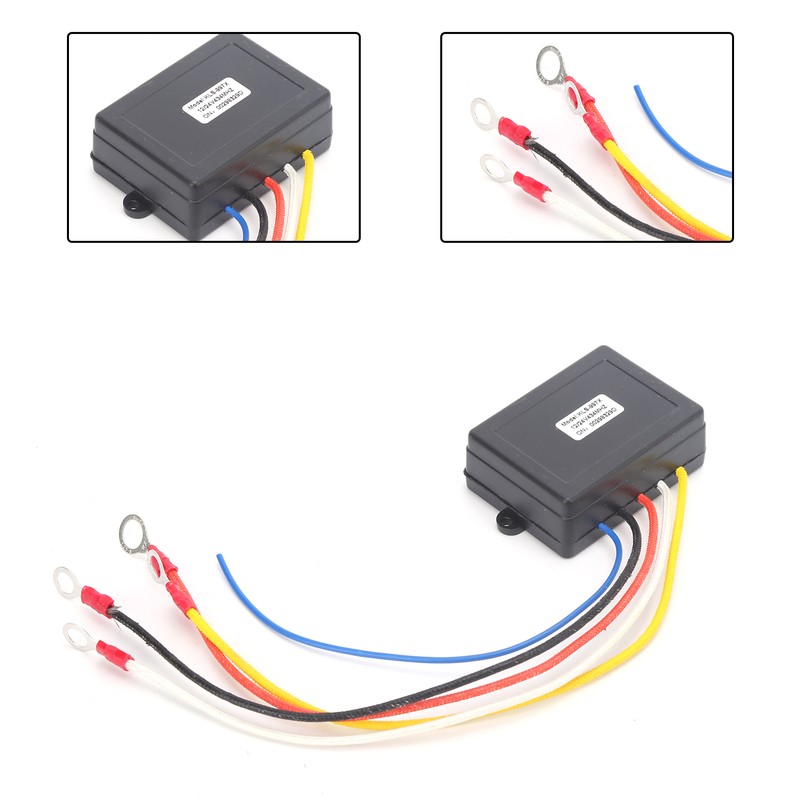 12V Winch Wireless Remote Control Set 434MHz 50ft Long Range