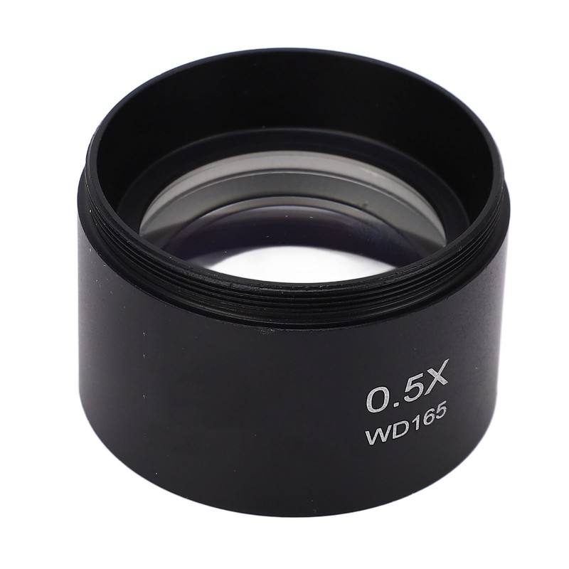 Microscope Objective Lens 0.5X High Transmittance Refractive Index Wide Viewing