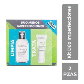 Bioderma Kit para el cuidado de la piel Bioderma Edición especial Duo Menos Imperfecciones para piel Acneica - 2 piezas