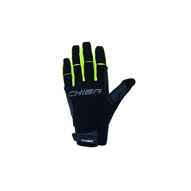 Chiba Gel Protect Pro Gloves, Black, Large