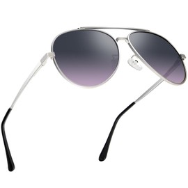 NSSIW Polarized Aviator Sunglasses for Men and Women, Classic Pilot Sun Glasses with Premium Metal Frame and UV Protection