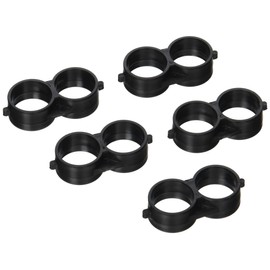 Orbit 65443 1/2" Drip Irrigation Drip Figure 8 End Clamp, 5 Pack