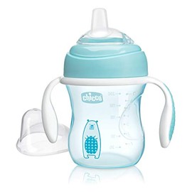 Chicco Transition Cup with Handles 4m+ Boy 1pk 200ml, 110 Grams