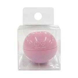TOOTH LOVE BALL Holder (Interdental Brush Holder), Baby Pink