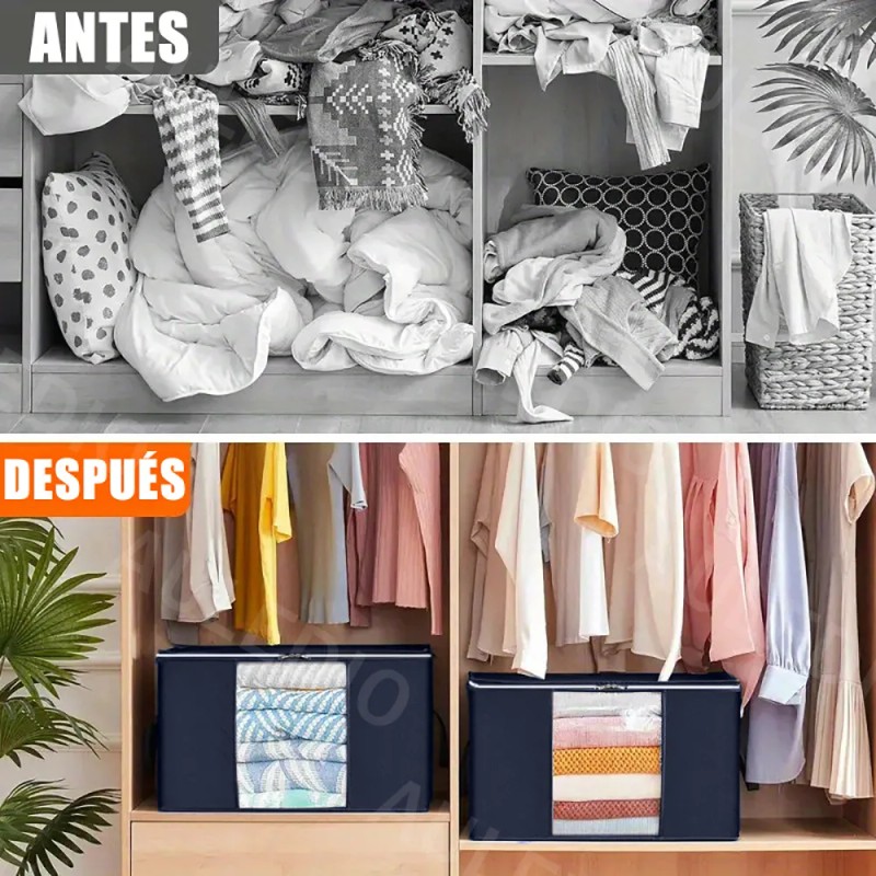 Bolsa Almacenaje Multiusos 6-pack, Cajas De Plegables Multiusos Almacenamiento Pararopa,