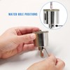 Jamiikury 4-1/2" / 115mm Diamond Glass Hole Saw with Center