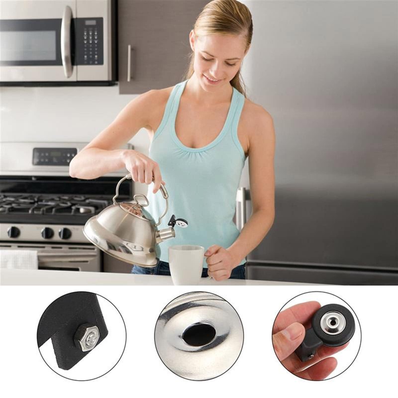 Gereiny Kettle Spout Whistle Nozzle Stainless Steel Kettle Spout Teakettle