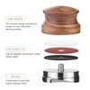 Joyeee Espresso Tamper with Solid Wood Handle, Manual Coffee Powder