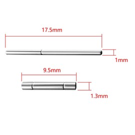 hengfento2 Link Pin Tube Replacement For Omega Seamaster Constellation 38mm