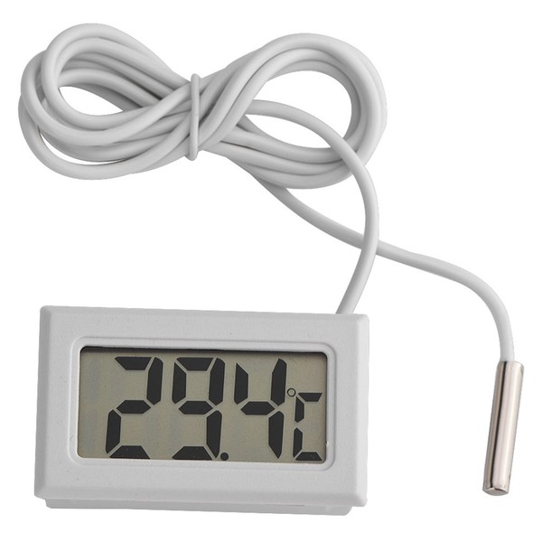 -40~70°c Digital Temperature Meter, Mini Digital Thermometer Gauge with 95cm