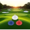 50 PCS Golf Ball Marker 18mm Random Color Plastic ball