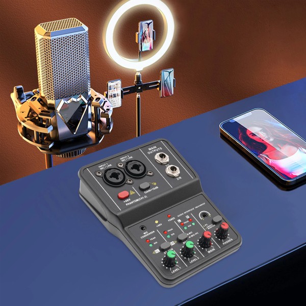 Unbranded Audio Mixer Usb Dj Sound Mixing Console Amplifier Studio