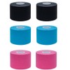 ZiATEC Pro Kinesiology Tape - Physio Tape, Colour: 6 x