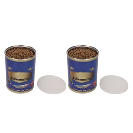 2 Cans Arowana Fish Food Natural Ingredients High Protein Fish Floating Sticks for Fish