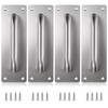 Sumnacon Stainless Steel Door Handle, 4 Pack Pull Push Handle