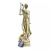 Themis Greek Roman Lady of Justice Hard Plaster Statue Sculpture