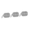 Gatuida 3 Pcs Earphone Case Earbuds Earbuds Pouch Keychain Headphone