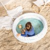 Terrazzo Paddling Pool Diameter 100 cm White