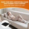 Langierspur 20"x20"Couch Cushion Support for Sagging Seat, Trapezoid 40D High