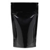 PouchWorth 50 pcs 1/2 oz Glossy Black 5"x8"x2.5" Ziplock Pouch