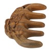 Sandalwood Nose Guasha Massage Tool Five Tooth Scalp Meridians Scraping
