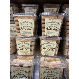 Trader Joe's 2 Pack Trader Joe's Soft Bite Mini Almond Biscotti 8 oz