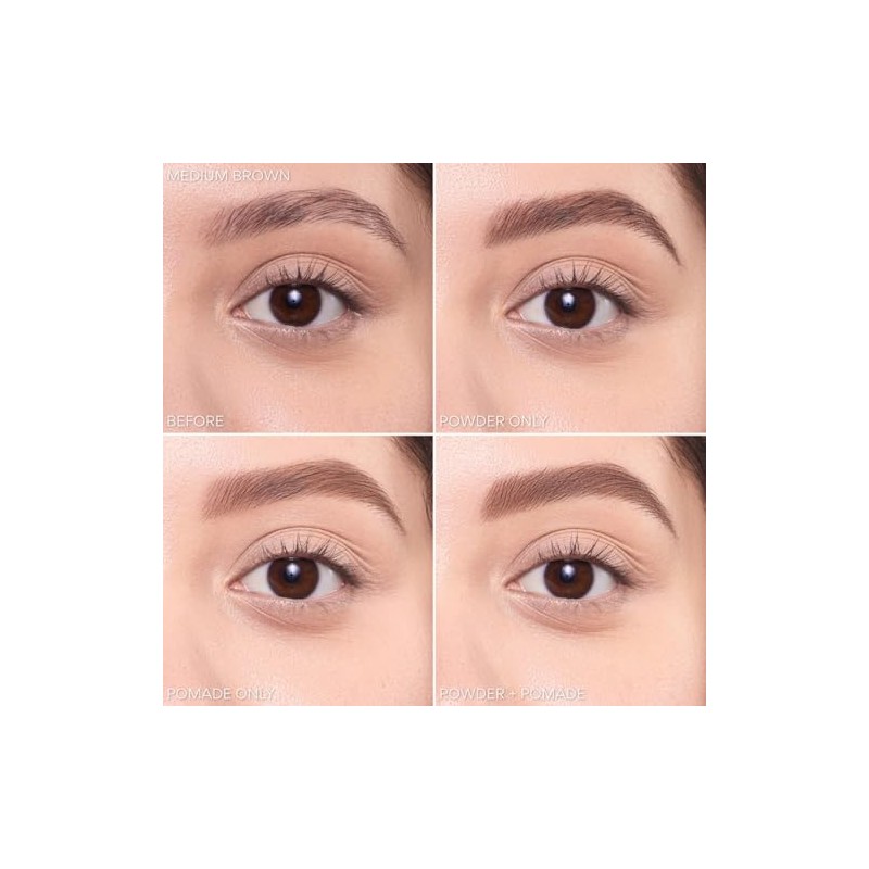 Beauty Creations - Sombra para Cejas + Pomada, Duet Brow,