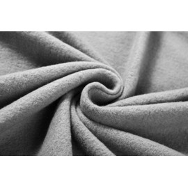 SeaBeauty Fleece Blanket - Pack of 6 Cozy and Comfortable Fleece Throw Blankets for Home, Bed, Sofa, Office, Camping - Pet-Friendly, Warm, and Breathable Grey- 50 x 60 Inch Each