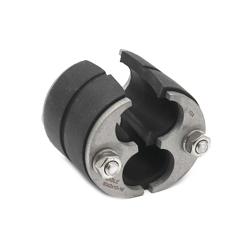 WITTKOWARE 50 mm Wall Feed-Through (Ring Space Seal), for Cables