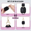 ANHBKAR Leather Keys Sleeve for Broken Car Key Loop Replacement