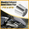 Partuto Car Mandrel Exhaust Bend Elbow Pipe 304 Stainless Steel