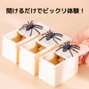 AQUALOACH Surprise Box Spider Surprise Box Wooden Prank Toy