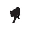 Panther Big Cat - Vinyl Decal Sticker - 5.75" x