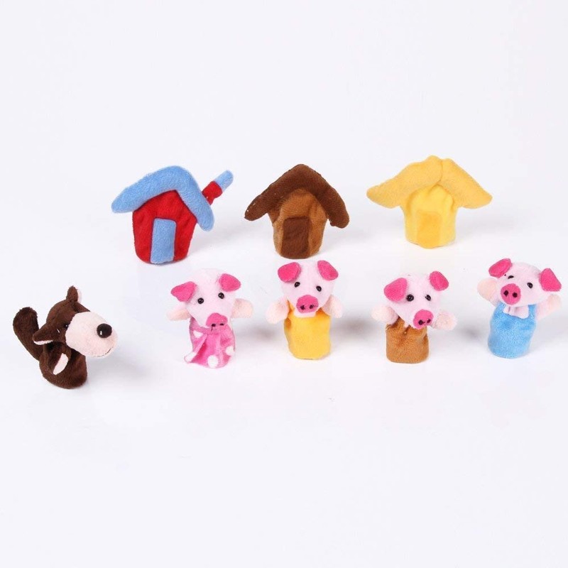 Jzhen Cute Animal Finger Puppets Toy, Finger Animals, Perfect for