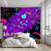 PSYHILAR Lil Peep Tapestry Blacklight, Rapper UV Flag Black Light