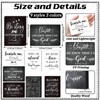Purpeak 9 Pcs Bible Verse Mini Wood Signs Wooden Religious