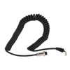 8Pin Speaker Mic Cable Radio Hand Microphone Coiled Cord Replacement
