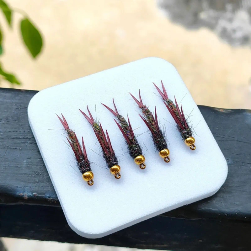 Señuelos De Pesca Con Mosca, 5 Unidades, Accesorios De Pesca