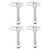 EMSea Pack of 4 AntiLuce Fastener Drop Lock M12x75mm Drop