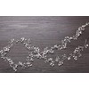 Bridal Hair Vines Crystal Wedding Headpieces, 20 Inches Handmade Crystal