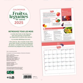 Calendrier Fruits et légumes de saison 2025