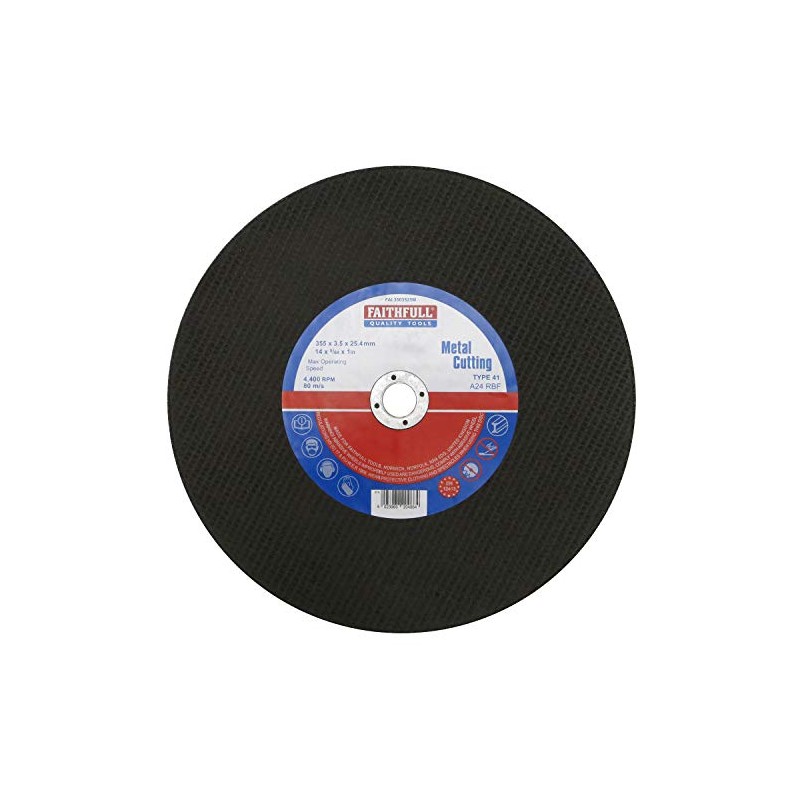 Faithfull Cut Off Wheel 350X3.5X25 Metal