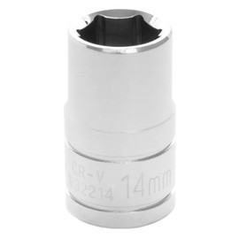 Performance Tool W32214 1/2 Drive 14mm 6Point Socket, 1 Pack