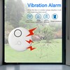Lancoon 4 Pack Vibration Alarm 5 Sensitivity Levels 130dB Siren