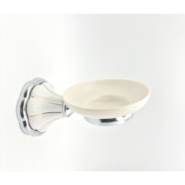 White Ceramic Bathroom Accessories (White Ceramic Soap dish)